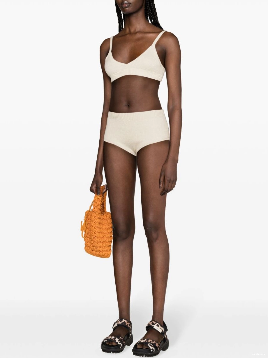 Affordable shorts Finest ribbed Women high-waist Alanui 0702